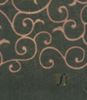Picture of Wool scarf green background