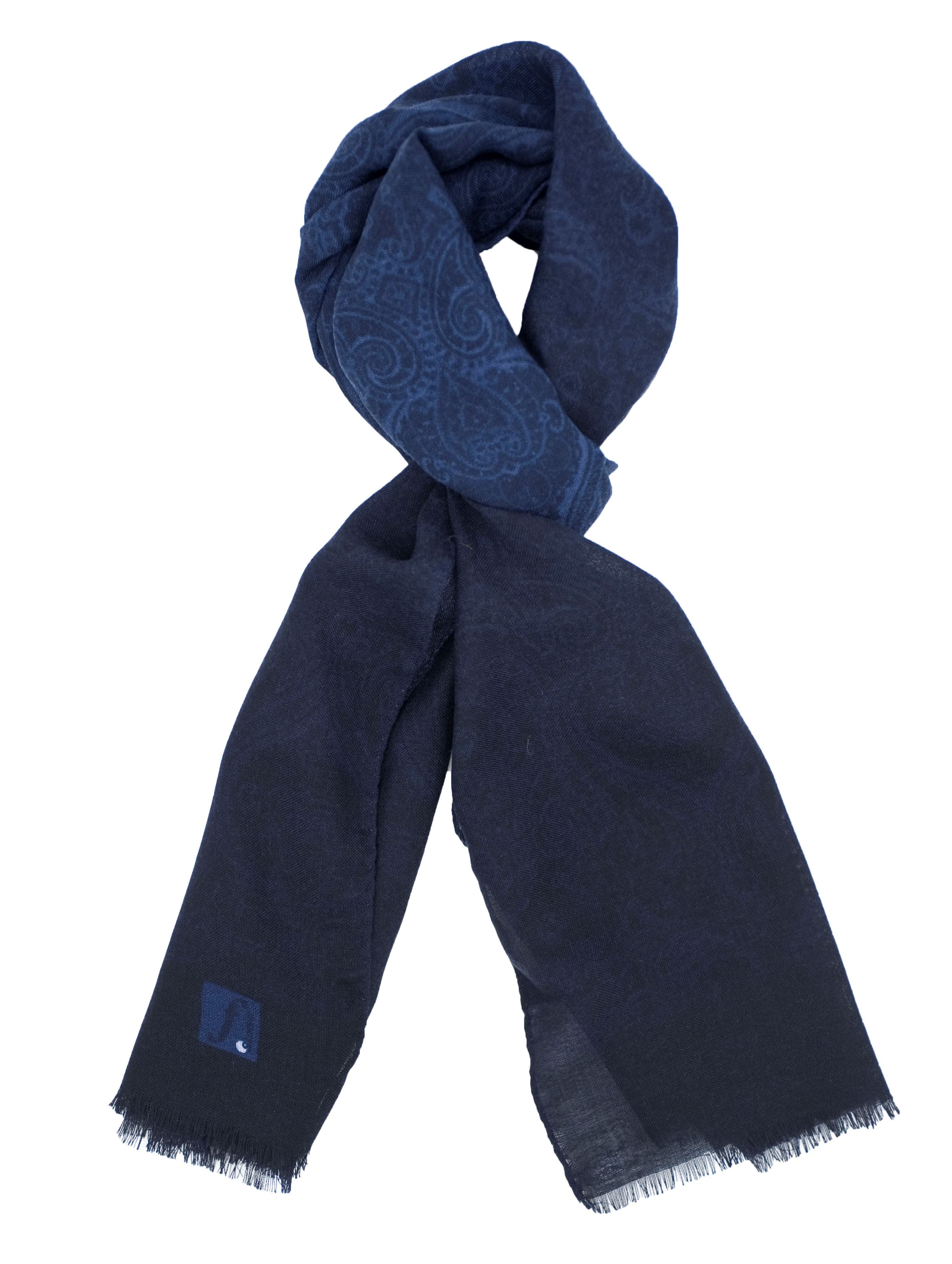 Immagine di Sciarpa in lana fondo blu
