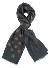 Picture of Wool scarf green background