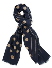 Picture of Wool scarf blue background