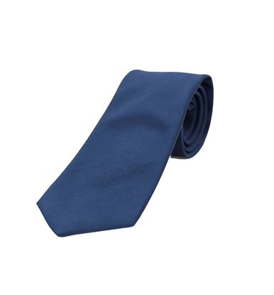 Picture of Silk tie blue background
