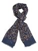 Picture of Wool scarf blue background