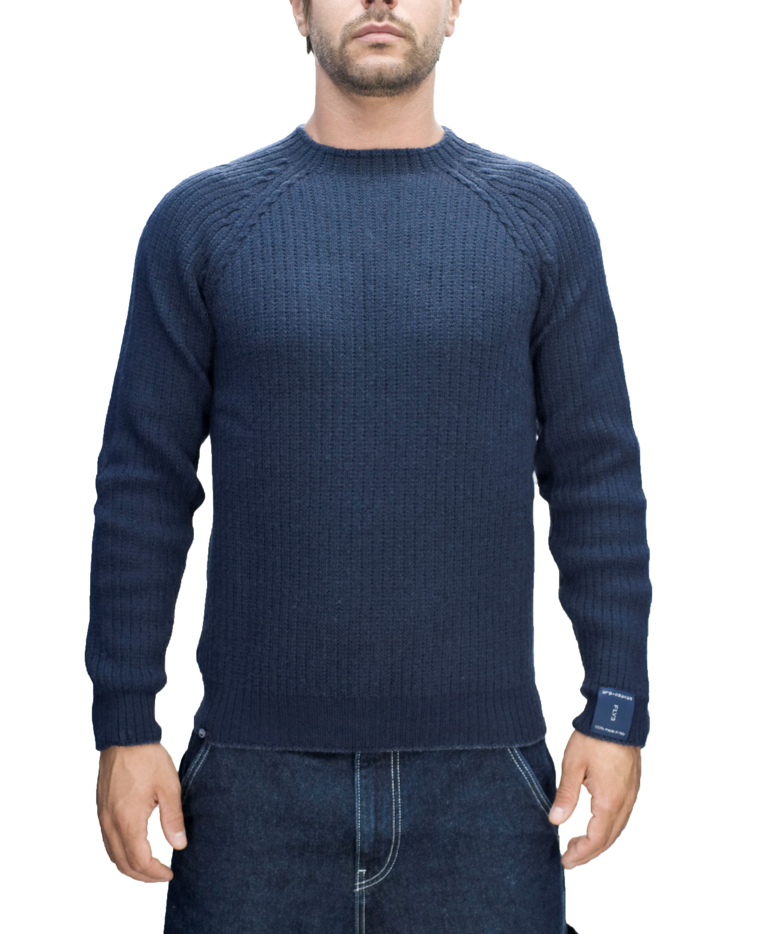 Picture of Blue Tamata Crew neck sweater