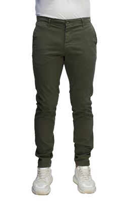 Picture of Green cotton winter trousers