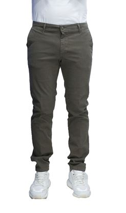 Picture of Brown cotton winter trousers