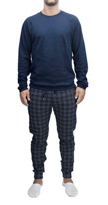 Picture of Blue men's pajamas