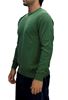 Picture of Green crew-neck sweater in pure cashmere