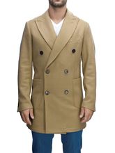 Picture of Camel double-breasted coat