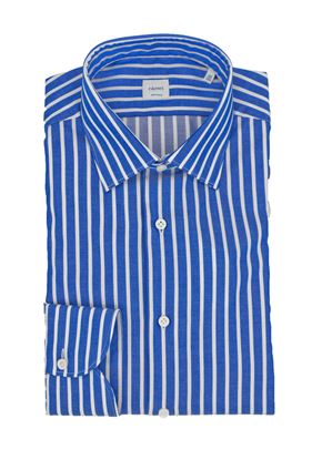 Picture of Striped shirt with light blue background