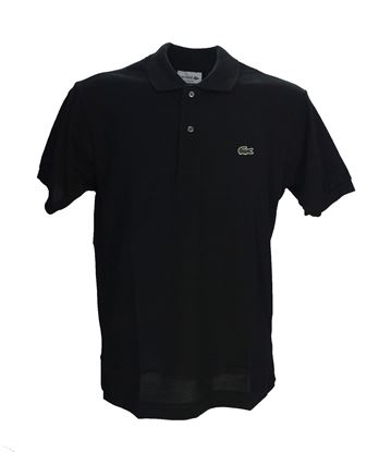 Picture of Black Lacoste polo