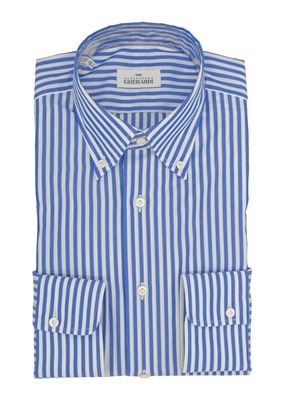 Picture of Light blue wide striped shirt