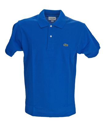 Picture of light blue Lacoste polo shirt