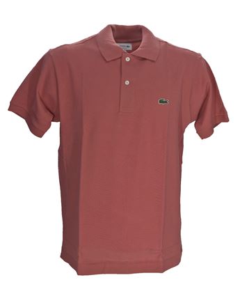 Picture of Lacoste dark pink polo shirt