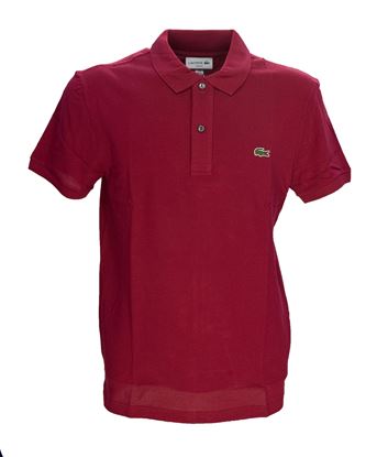 Immagine di Polo Lacoste Bordeaux slim fit