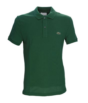 Picture of slim fit Green Lacoste Polo 