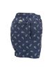 Picture of Patterned swim shorts with a blue background