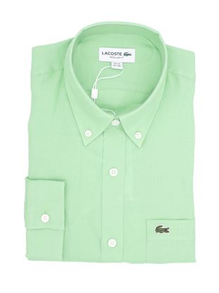 Immagine di Camicia in lino verde chiaro