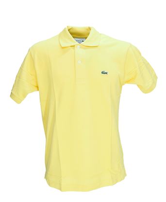 Picture of Yellow Lacoste polo 