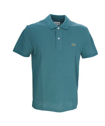 Picture of slim fit Ocean Blue Lacoste polo