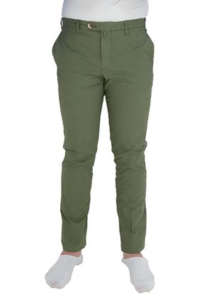 Immagine di Pantalone cotone estivo verde