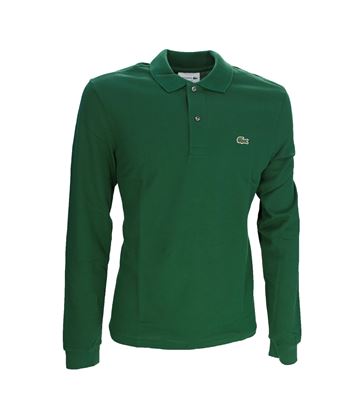 Picture of long-sleeved polo Colour Green