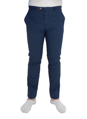 Immagine di Pantalone cotone estivo blu