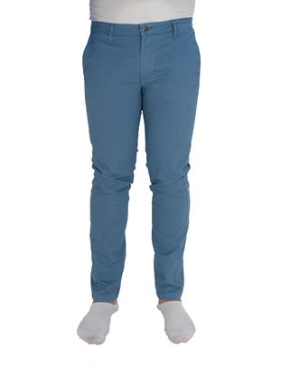 Picture of Light blue summer cotton trousers