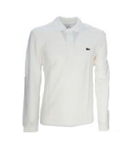 Picture of LACOSTE POLO MANICA LUNGA L.13.12_BLANC