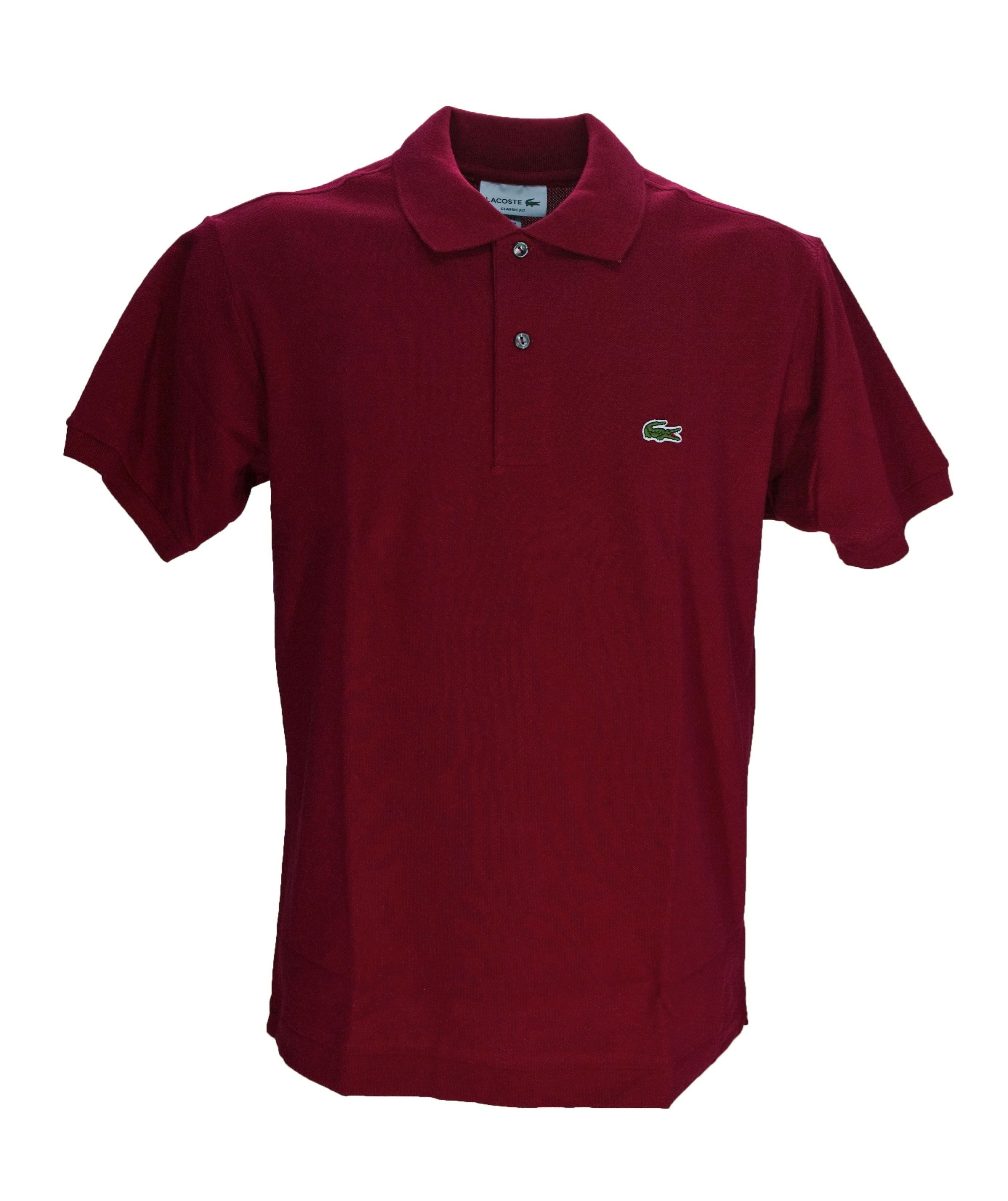 Lacoste Polo Burgundy