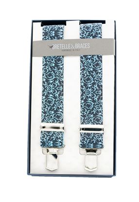 Picture of Blue patterned elastic braces