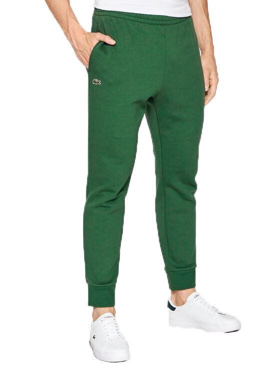 Green tracksuit trousers