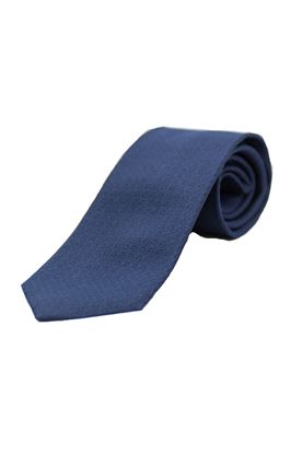 Picture of Blue background patterned tie