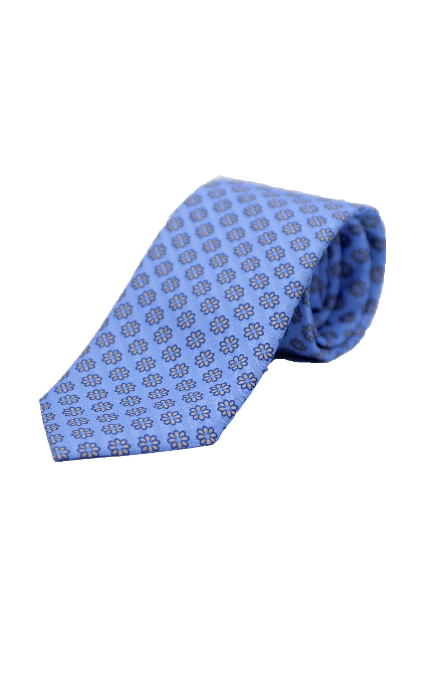 Picture of Light Blue patterned tie
