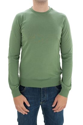 Picture of 140'S wool green crewneck