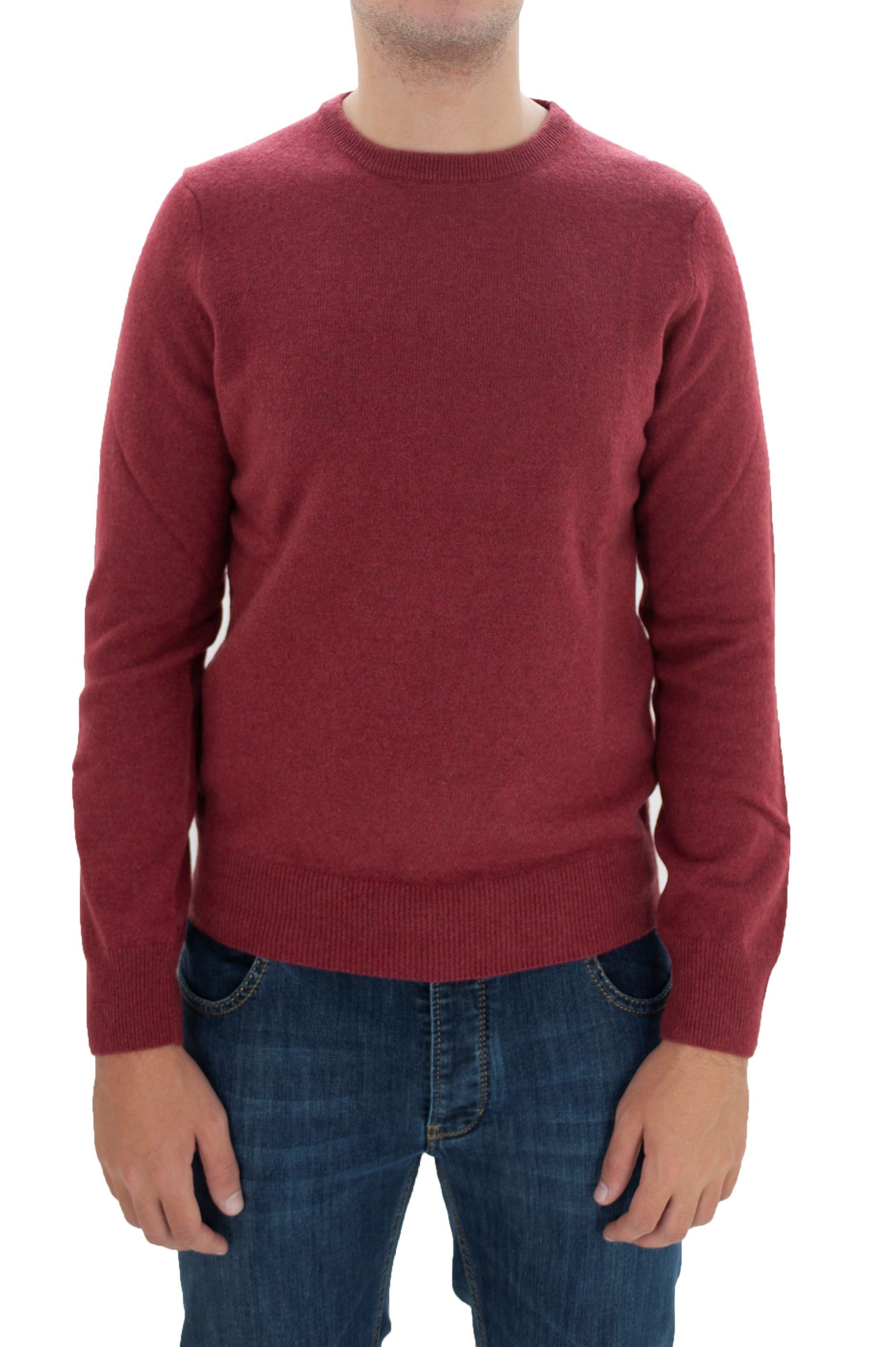 Immagine di Girocollo Puro Cashmere Bordeaux