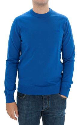 Immagine di girocollo lana merino azzurro