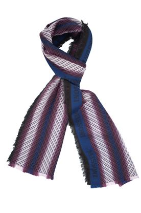 Picture of Stole with burgundy background pattern