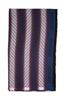 Picture of Stole with burgundy background pattern