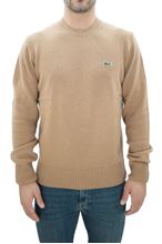 Immagine di Beige wool crewneck sweater