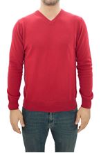 Picture of Supergeelong red V-neck