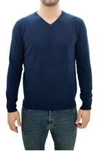 Picture of Supergeelong blue V-neck
