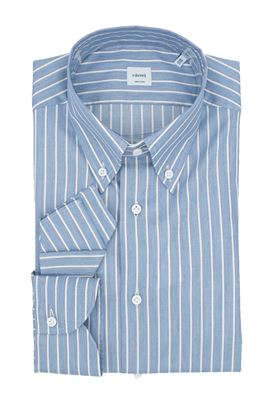 Immagine di Camicia a righe fondo celeste