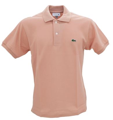 Picture of Powder pink Lacoste polo