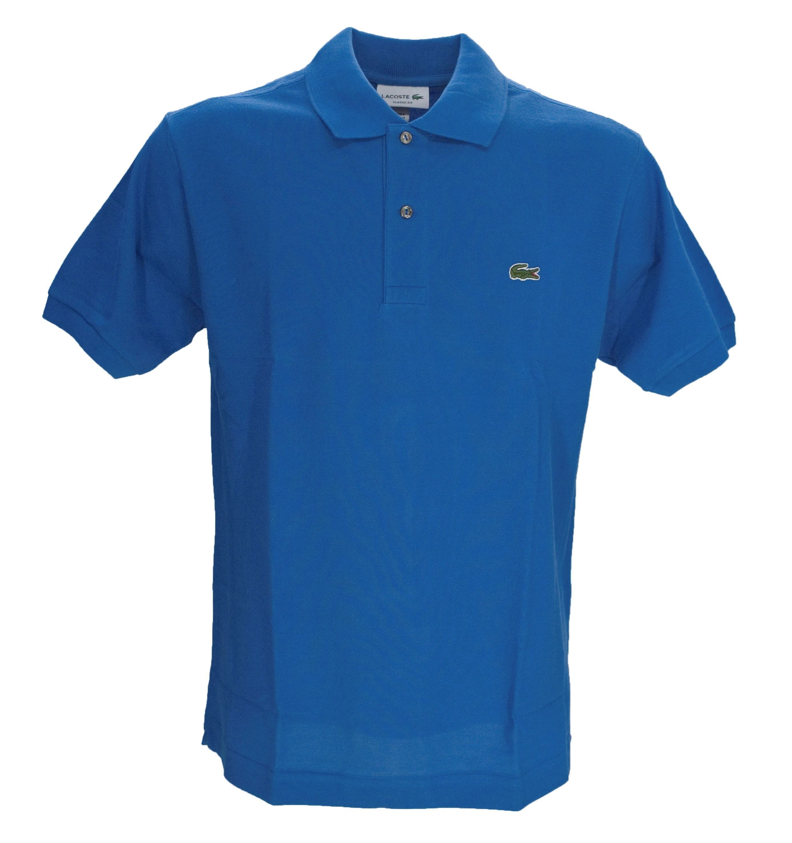 Picture of light blue Lacoste polo