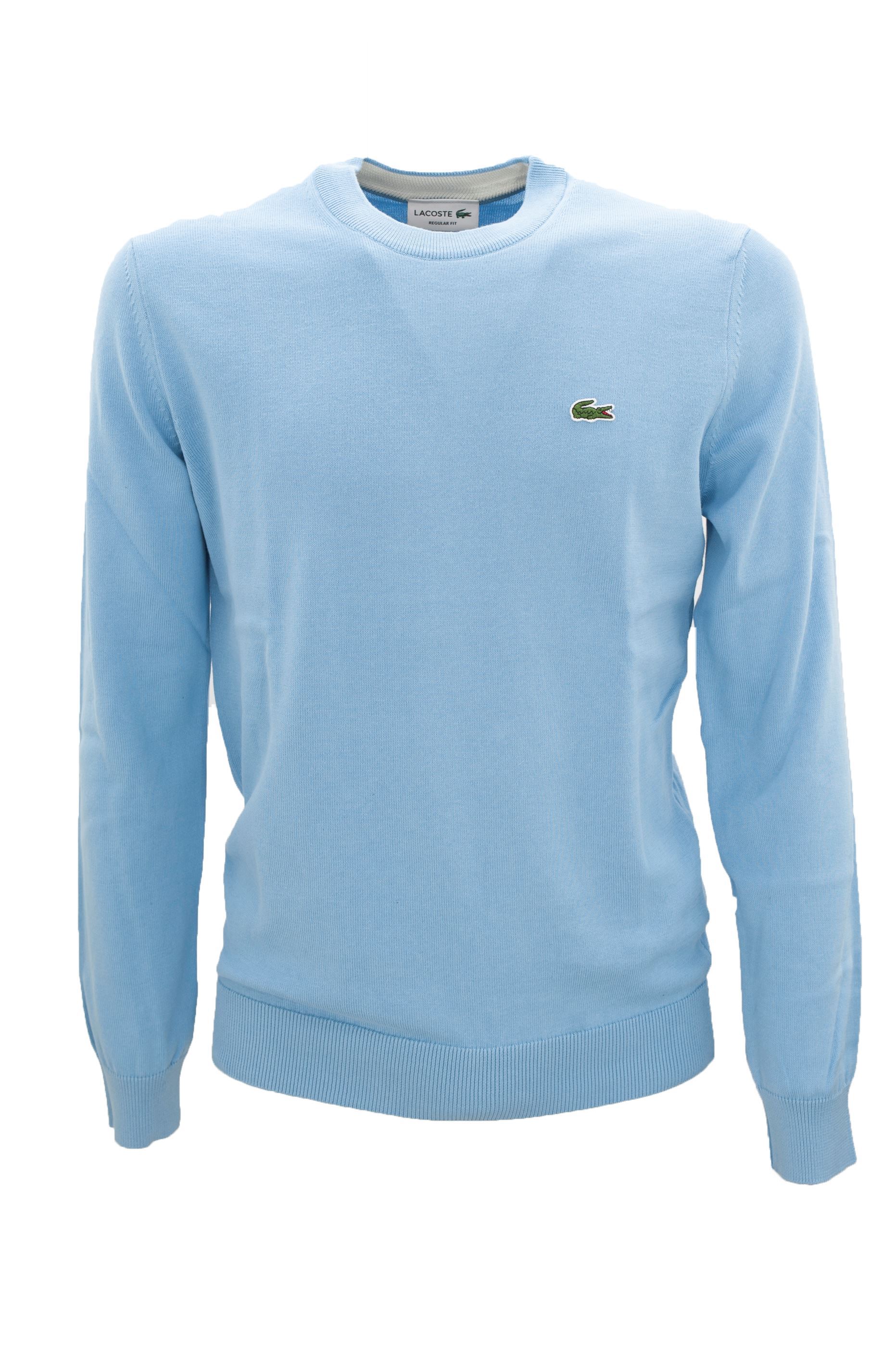 Immagine di Maglia girocollo cotone celeste