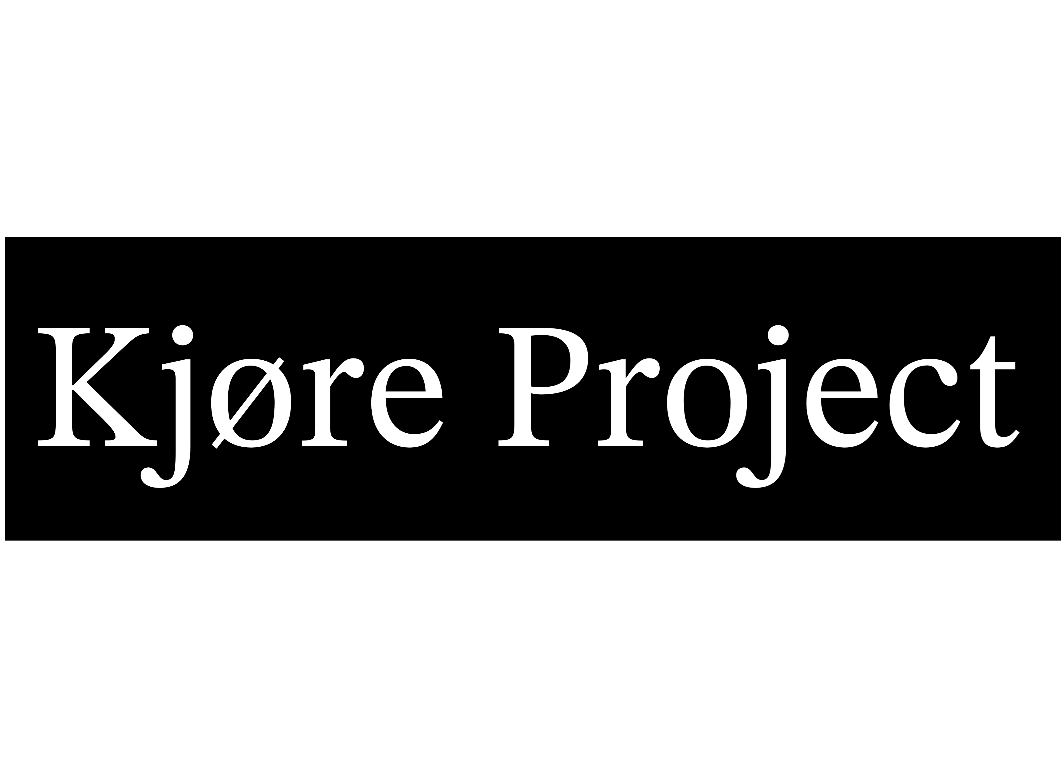 Immagine per il produttore Kjøre Project
