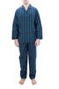 Picture of Blue/Green Striped pattern men's pajamas
