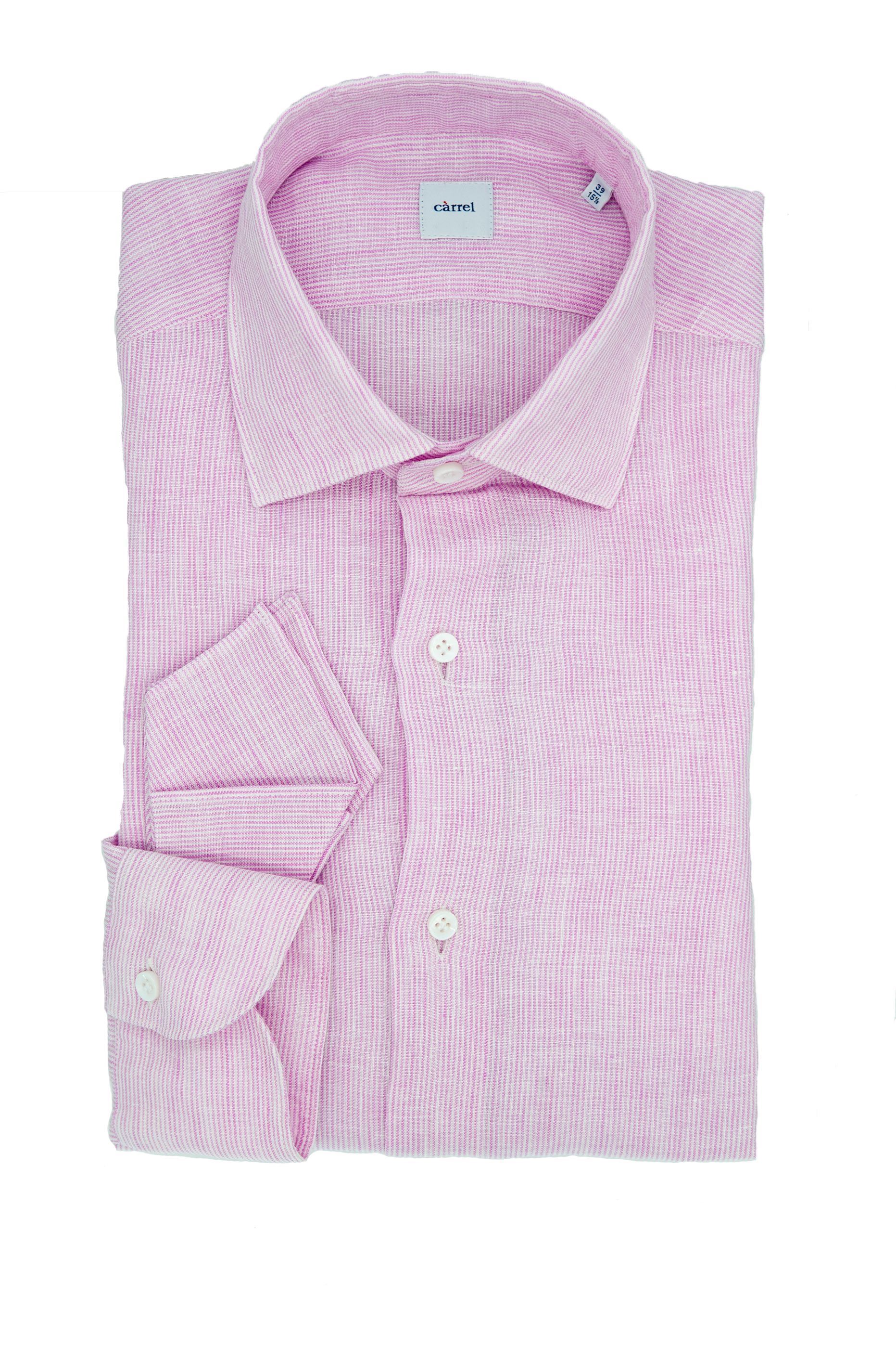 Picture of Pink striped linen shirt