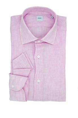 Immagine di Camicia Lino righine rosa