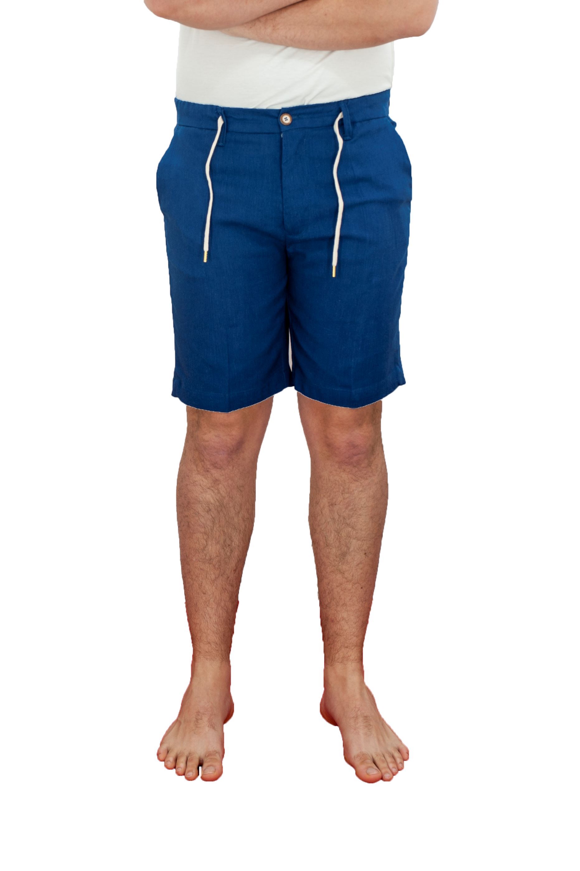 Picture of Blue Bermuda trousers